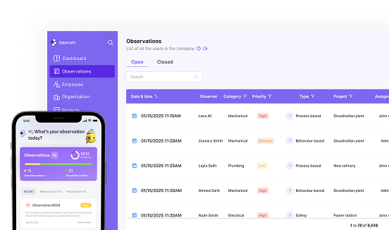Safety Observation System